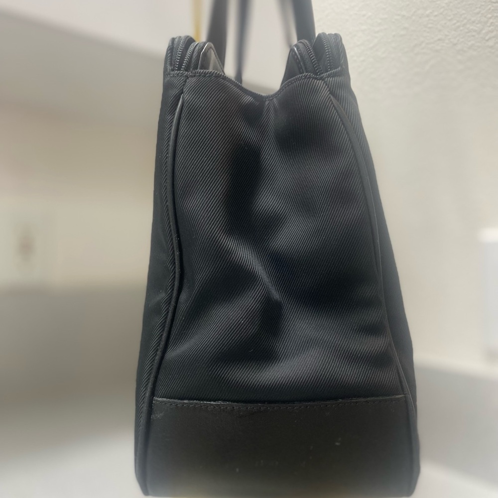 Coach Vintage Mercer Twill and Leather Black Satchel EUC - Picture 6 of 15